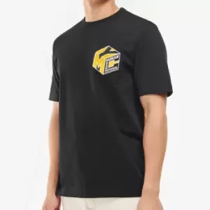 Image of Barbour International X YMC Mens Newick T-Shirt - Black - S