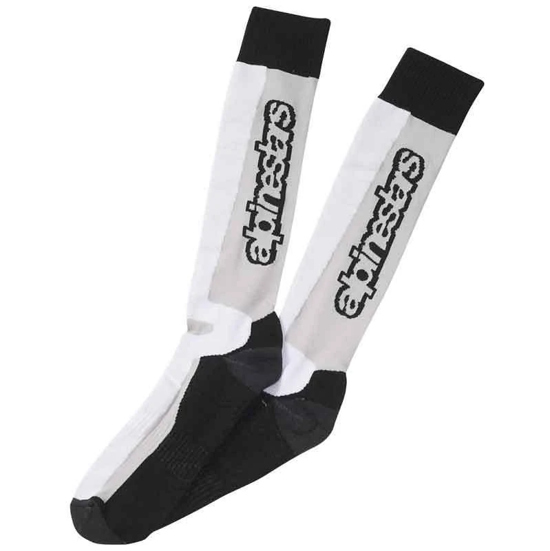 Image of Alpinestars Touring Summer Socks, black-white, Size L 2XL for Men