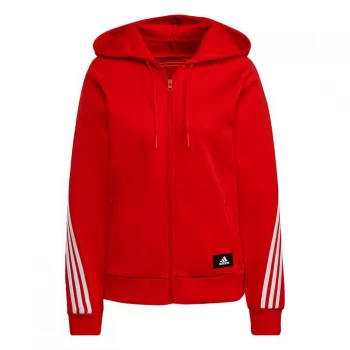 Image of adidas Sportswear Future Icons 3-Stripes Hooded Tr - Vivid Red