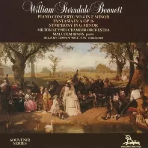 Image of William Sterndale Bennett - William Sterndale Bennett: Piano Concerto No. 4 in F Minor/... CD Album - Used