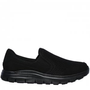 Image of Skechers Work Relaxed Fit Cozard Ladies Shoes - Black