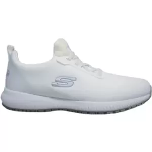 Image of Skechers Mens Squad SR Myton Occupational Shoes (12 UK) (White) - White