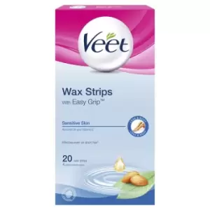 Image of Veet Wax Strips Sensitive Skin 20 pcs