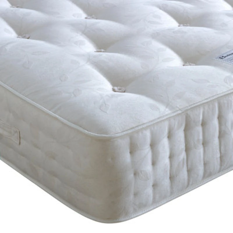 Image of Bedmaster Bedmaster Ambassador 3000 Pocket Sprung Natural Mattress in White Size: Small Double White Small Double Unisex 0764283926456
