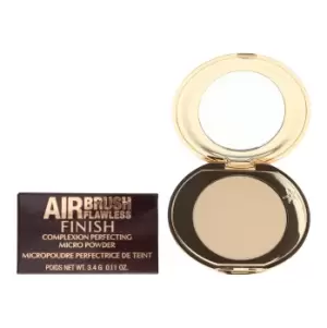 Image of Charlotte Tilbury Mini Airbrush Flawless Finish Pressed Powder 3.4g - 2 Medium
