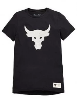 Image of Urban Armor Gear Childrens Project Rock Brahma Bull Short Sleeve T-Shirt - Black