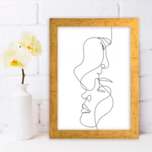 Image of AC99386070 Multicolor Decorative Framed MDF Painting