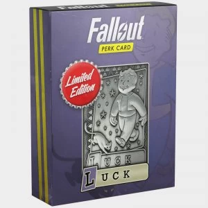Image of Fallout Limited Edition Perk Card - Luck (#7 out of 7)
