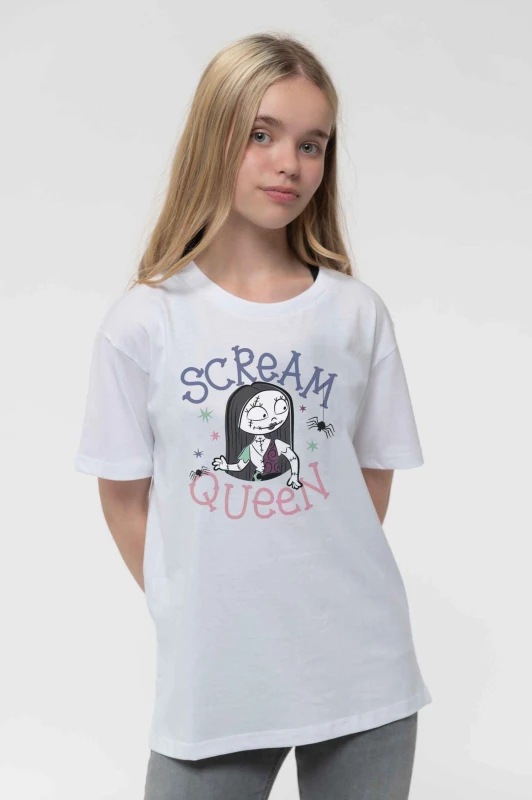 Image of Disney Kids The Scream Queen Tee White unisex