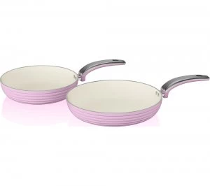 Image of Swan SWPS2010 Non Stick Fry Pan 2 Piece Set