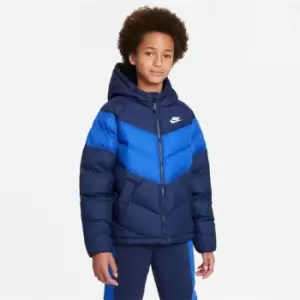 Image of Nike NSW Filled Jacket Junior - Blue