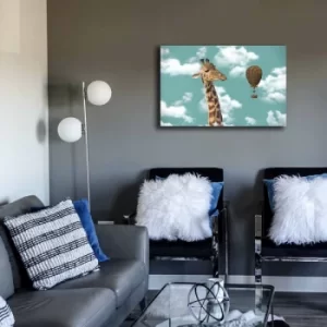 Image of 45702021C-014 Multicolor Decorative Canvas Painting