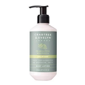 Image of Crabtree & Evelyn Pear and Pink Magnolia Uplifting Body Lotion 250ml