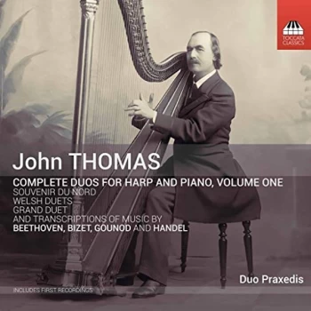 Image of Duo Praxedis: Praxedis Hug-R&uuml;tti - John Thomas: Complete Duos for Harp and Piano CD