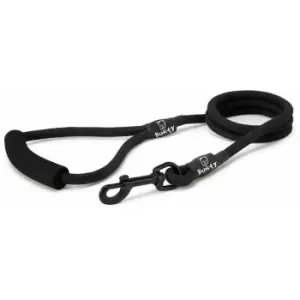 Image of Strong Nylon Rope Dog Puppy Pet Lead Leash with Clip for Collar Harness - Black - X-Large - Bunty