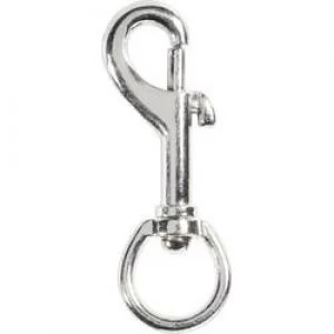 Image of TOOLCRAFT Spring hook rotating ring 78mm x 16 mm
