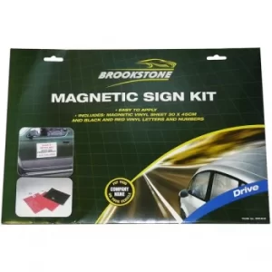 Image of Brookstone Drive Magnetic Sign Kit