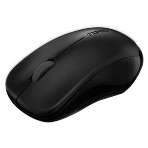Image of Rapoo 1620 Wireless Optical Mouse - Black