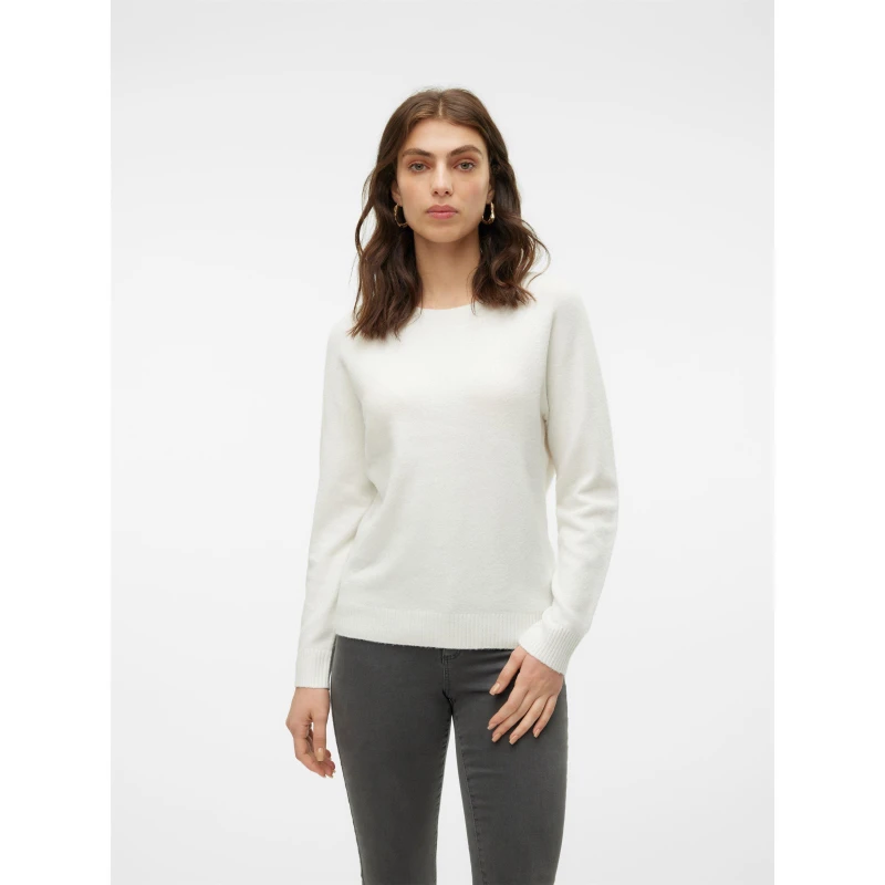 Image of Vero Moda Knitted Pullover - White White 10