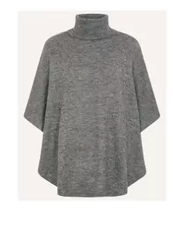 Image of Accessorize Cosy Knit Pullover (Dark Grey)