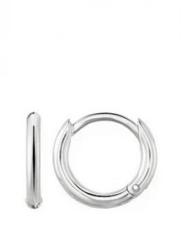 Image of Thomas Sabo Sterling Silver Huggie Hoop Earrings (S), One Colour, Women