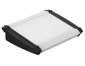 Image of Bopla Alu-Topline (Sets), Sloped Front, Aluminium, 150 x 181.2 x 53.2mm Desktop Enclosure, Black