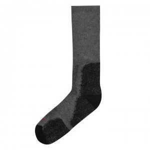 Image of Karrimor Merino Fibre Lightweight Walking Socks Mens - Grey/Black