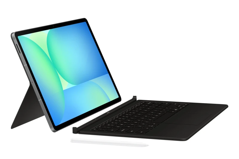 Image of Samsung Book Cover Keyboard with trackpad - AI Key for Galaxy Tab S10 FE+ EF-DX625BBEggB