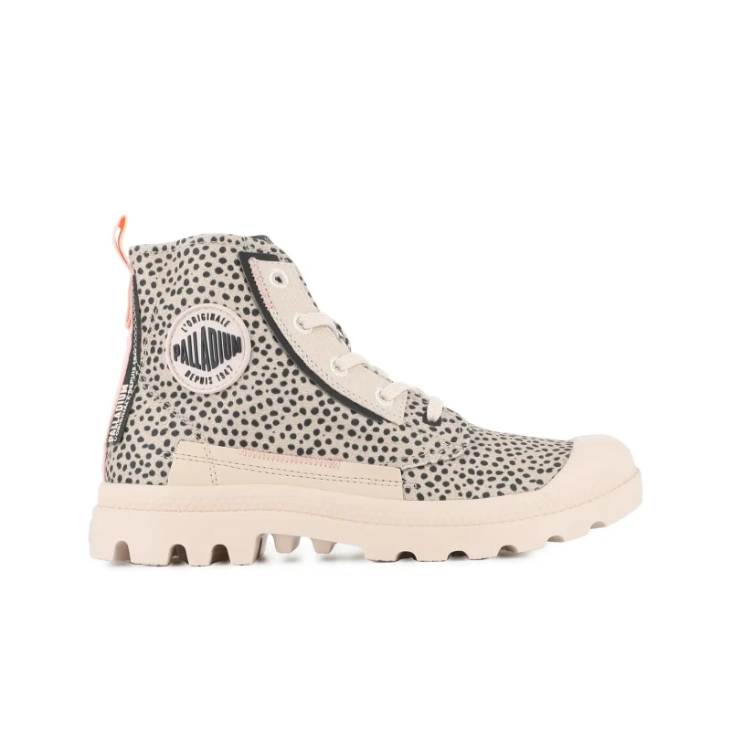 Image of Palladium Trainers Palladium Pampa Underlayer Beige Unisex 38
