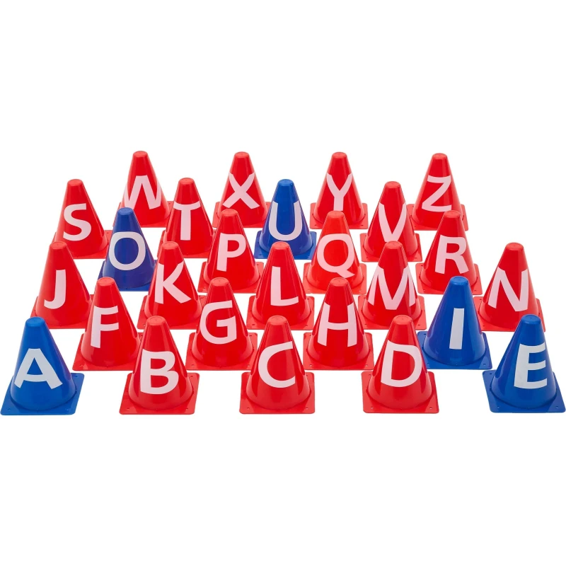Image of Sports Directory Alphabet Cones Set (Set of 26) Neutral unisex One Size