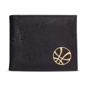 Image of MARVEL COMICS Doctor Strange in the Multiverse of Madness Logo Bi-fold Wallet, Male, Black (MW834135DSM)