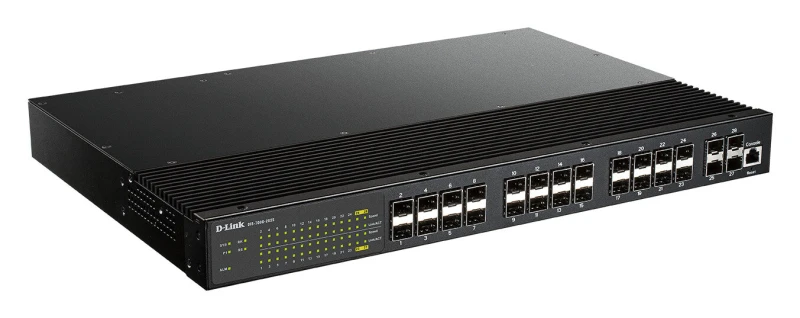 Image of D-Link D-Link Industrial Layer 2+ Gigabit Managed Switch with 24 SFP Ports & 4 Port 10G SFP+ DIS-700G-28XS