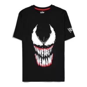 Image of MARVEL COMICS Venom We Are Venom T-Shirt, Male, Medium, Black (TS206210SPN-M)