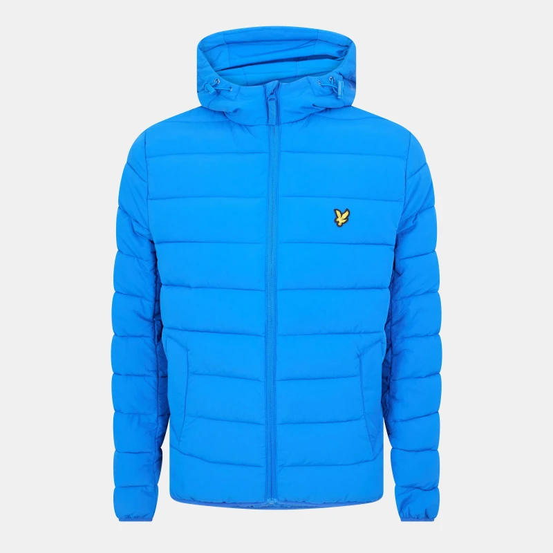 Image of Lyle and Scott Puffer Jacket - Blue Blue S