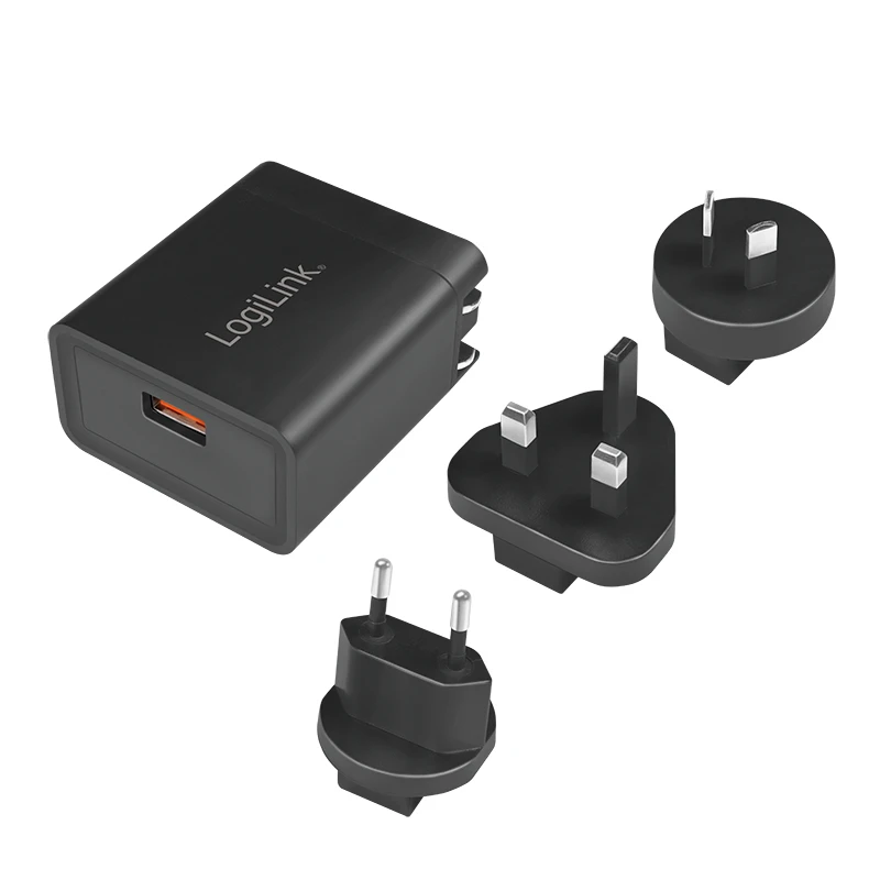 Image of LogiLink USB socket travel adapter for QC 3. 18W