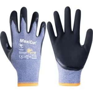Image of Cut Resistant Gloves, Indigo/Black, Size 8