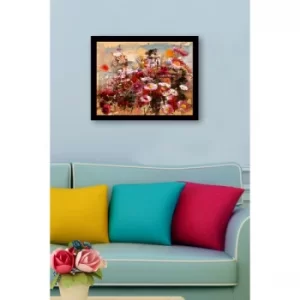 Image of SC0651 Multicolor Decorative Framed MDF Painting