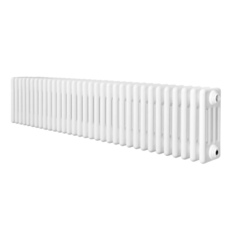 Image of Monstershop Traditional 4 Column Radiator - 300 x 1505mm - White White Unisex