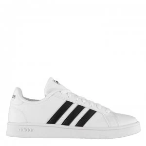 Image of adidas Grand Court Base Mens Trainers - White/Black