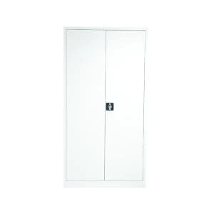 Image of Talos Double Door Stationery Cupboard 1790 White KF78755