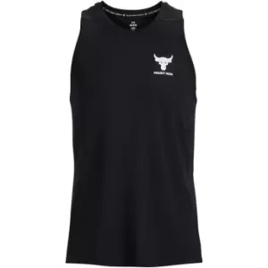 Image of Under Armour Project Rock TurfGear ArmourPrint Tank - Black