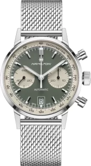 Image of Hamilton Watch American Classic Intra-matic Automatic Chrono