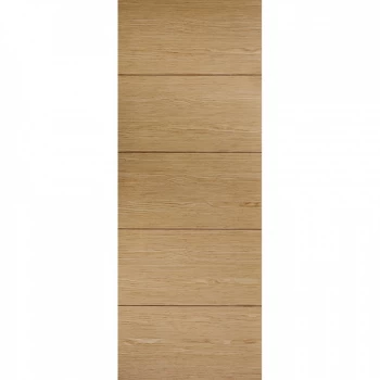 Image of LPD Lille Fully Finished Oak Internal Flush FD30 Fire Door - 1981mm x 838mm (78 inch x 33 inch)
