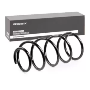 Image of RIDEX Coil spring 188C0072 Suspension spring,Springs FORD,Focus II Schragheck (DA_, HCP, DP),Focus II Kombi (DA_, FFS, DS)