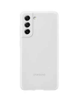 Image of Samsung Silicone Cover For S21 Fe - White