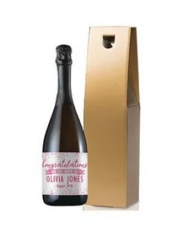 Image of Congratulations On The Birth Personalised Prosecco