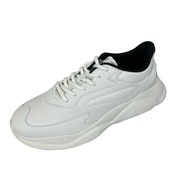 Image of HUGO Leon Runner Trainers White 8 UK