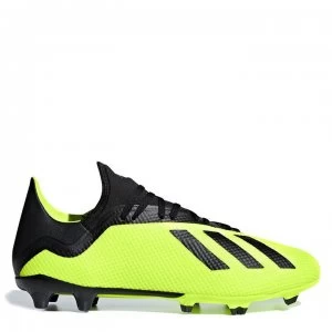 Image of adidas X 18.3 FG Football Boots - SolarYellow/Blk