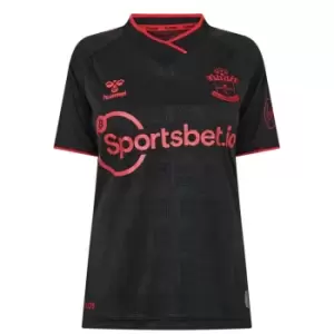 Image of Hummel Southampton FC Third Shirt 2021 2022 Womens - Black