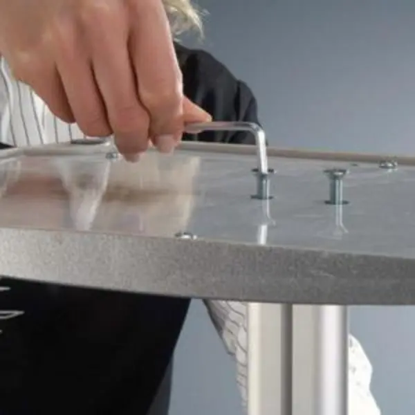 Image of Dec A4 Brochure Stand Lscape Alumin EXR24884SS